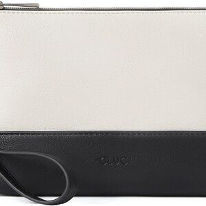 Wristlet Wallet for Women Large Capacity Leather Clutch Purse Slim Ladies Travel